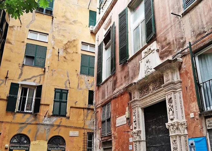 La Casetta Dei Genovesi In Centro Storico Lägenhet